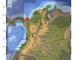 El temblor se registró en la frontera entre Colombia y Panamá. FOTO: TOMADA DE TWITTER @sgcol