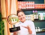 La actriz Carla Giraldo se quedó con el premio de $200 millones que Master Chef Celebrity le entrega al primer puesto. FOTO Cortesía RCN Televisión