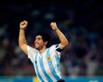 Maradona disputó los mundiales de 1982, 1986, 1990 y 1994 con la Selección de Argentina. Levantó una vez la Copa. FOTO getty