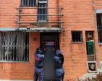 Esta es la edificación embargada en Bogotá a presuntos testaferros de la banda que mató al “Palomo” Usuriaga. FOTO: CORTESÍA DE FISCALÍA.