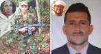 A la izquierda, Carlos Agudelo (“Nelson”), cabecilla del frente de guerra Darío Ramírez del ELN; en círculo, “Pirry”. A la derecha, Édgar Orrego (“Firu”), cabecilla de disidencia del frente 36; en el círculo, “Cabuyo”. FOTOS: CORTESÍA