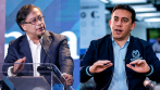 El candidato votó a las 10:44 de la mañana. FOTO COLPRENSA Y JAIME PÉREZ