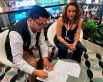 Los firmantes del memorando de entendimiento con Medellín fueron el subdirector de Turismo de Bucaramanga, Daniel Corzo Arévalo; el director del Instituto Municipal de Cultura y Turismo de Bucaramanga, Luis Carlos Silva; el secretario de Desarrollo Económico de Medellín, Mauricio Valencia, y la subsecretaria de Turismo, Ledys López Zapata. FOTO Cortesía