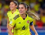 Las antioqueñas Daniela Montoya y Catalina Usme, junto a Linda Caicedo (Valle del Cauca) son las representantes de Colombia en el once ideal de Copa América. FOTO: CORTESÍA CONMEBOL
