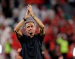 El entrenador de 52 años de edad, Luis Enrique, es cuestionado en su país tras la eliminación de la Copa Mundo. FOTO: @fifaworldcup_es