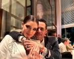 Nadia Ferreira y Marc Anthony se casaron este fin de semana. FOTO @victoriabeckham
