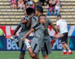 Independiente Medellín se ha mostrado fuerte físicamente a pesar de participar de manera simultánea en la Copa Betplay, la Copa Sudamericana y la Liga local. FOTO Juan Antonio Sánchez 
