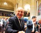 El ingeniero Rodolfo Hernández llegó al Congreso por la curul que se le da a quien quede de segundo en la elección presidencial. Su objetivo sería la Gobernación de Santander. FOTO Cortesía