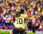 El equipo colombiano buscará el título de la Copa América el próximo sábado en el estadio Alfonso López de Bucaramanga. FOTO: TOMADA DE TWITTER @FCFSeleccionCol