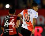 Juan Fernando Quintero ha marcado dos goles con River Plate en esta temporada. FOTO CORTESÍA RIVER PLATE