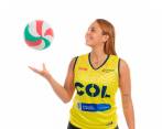 Juliana Toro jugó la temporada 2022 en Rumania y ha sido medallista de oro en los Juegos Bolivarianos. FOTOs cortesía fedevoleibol