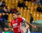 Adrián Arregui, el capitán del DIM, es uno de los bastiones del equipo en la mitad de la cancha. FOTO: EL COLOMBIANO