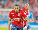 El delantero Díber Cambindo suma en la actual temporada 625 minutos con el DIM, y un gol. FOTO carlos alberto velásquez 