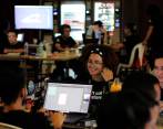 Jóvenes se reúnen por 48 horas para diseñar un videojuego. Foto: cortesía Frecuencia Gamer