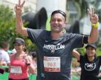 El padre Eduardo Yepes se está preparando para participar en la Maratón de Nueva York de este año, ese será su debut. FOTO cortesía