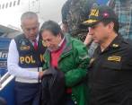 Toledo fue detenido inmediatamente por la Policía al aterrizar su avión en el Aeropuerto Internacional Jorge Chávez de Lima. FOTO: TOMADA DE TWITTER @AlertaNews24