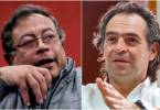 Gustavo Petro y Federico Gutiérrez FOTO COLPRENSA Y EL COLOMBIANO