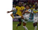 Enner Valencia fue la gran figura de Ecuador en el Mundial. Anotó tres goles con los que puso a soñar a la afición de su país, que creía iban a llegar más lejos. FOTO Juan antonio sánchez
