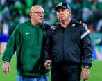 Hernán Darío Herrera, el técnico antioqueño que llevó a Nacional a la final, tras cuatro años de ausencia den esta instancia en la Liga. FOTO JAIME PÉREZ 