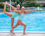 Melissa Ceballos y Estefanía Roa vienen son dos de las cartas fuertes que tiene Antioquia para el Campeonato Nacional Interligas que arranca este viernes en Medellín. FOTO ESNEYDER GUTIÉRREZ 