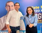 David Barguil, candidato del partido Conservador y Viviane Morales, exfiscal y exsenadora FOTO CORTESÍA