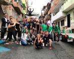 Unión Latina lleva 16 años de funcionamiento. No tienen sede, bailan en la sala de la casa de Machado, pero este año por fin comenzarán a construirla. FOTO cortesía