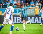 El delantero uruguayp Luis Suárez ha marcado tres goles con Gremio de Portoalegre. FOTO: TOMADA DEL TWITTER DE @LuisSuarez9