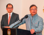 El presidente Gustavo Petro le pedirá informe detallado al fiscal general Francisco Barbosa. FOTO: Cortesía