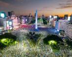 Los argentinos aguardan con orgullo la llegada de los campeones mundiales