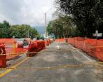 Los cierres se implementan a la altura de la Fábrica de Licores de Antioquia. FOTO: CORTESÍA METROPLÚS