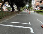 En Bello ya terminaron la adecuación de las celdas de parqueo en cuatro puntos del municipio. Durante el primer mes será pedagógico y no tendrá costo. FOTO: CORTESÍA