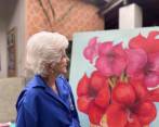 La artista ha defendido el patrimonio cultural del barrio El Poblado. FOTO: CORTESÍA