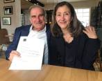 Humberto de la Calle fue el senador más votado de la Coalición Centro Esperanza y estuvo avalado por el Partido Verde Oxígeno, de Ingrid Betancourt. FOTO: CORTESÍA