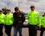 Carlos García Morales, alias “el Matador”, cuando fue capturado en 2011 en Medellín. FOTO: ARCHIVO.