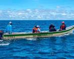 El trabajo fue ejecutado por la Unidad de Reacción Rápida de la Estación de Guardacostas de Bahía Solano y por la Unidad Naval. FOTO: COLPRENSA