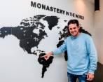 El antioqueño Pedro Castellanos es el cofundador y CEO de la marca de lujo Monastery. Dice que esta es una compañía internacional hecha por colombianos. FOTOS JAIME PÉREZ
