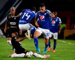 Millonarios y Pereira definen este martes, en El Campín, el campeón de la Liguilla Betplay, duelo previsto para las 8:00 de la noche. FOTO DIMAYOR