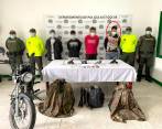 La Policía y el Ejército destacaron que este año les han propinado golpes a estructuras organizadas como los GAO, que delinquen en varias subregiones. FOTO CORTESÍA