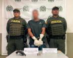 El hombre fue detenido cuando intentaba huir. Foto: Cortesía. 