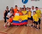 Las nuevas promesas del squash dejaron en alto el nombre de este deporte. FOTO: CORTESÍA