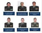 Los capturados deberán responder antes la Justicia Penal Militar por siete cargos penales. Foto: Policía Nacional
