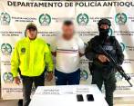 Alias Montiel fue capturado en Segovia, nordeste antioqueño. FOTO: Cortesía.
