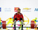 Francisco Mosquera se esfuerza para competir en los Juegos Olímpicos de París-2024 en la división de los 61 kilogramos. Por eso, pese a la falta de apoyos, se sigue entrenando para lograr sus metas. FOTO COLPRENSA
