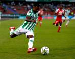 Dorlan Mauricio Pabón se ha reencontrado con el amor de la hinchada verde que le reconoce su entrega y aporte a Nacional. FOTO DIMAYOR 