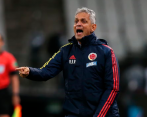 Reinaldo Rueda Rivera dirigió a la Selección Colombia en 22 partidos, en los que logró siete victorias, 10 empates y cinco derrotas. FOTO GETTY