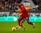 Liverpool sigue sin encontrar la senda triunfal. En la imagen, el neerlandés Cody Mathès Gakpo, de discreta actuación ante el Wolverhampton. FOTO: TWITTER LIVERPOOL