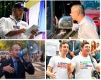 Arriba: Andrés Bedoya y Juan Camilo Restrepo; abajo: Santiago Jaramillo, Juan Carlos Upegui y Esteban Restrepo. FOTOS Cortesía