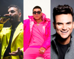 Maluma, Ryan Castro y Silvestre Dangond estarán en el Superconcierto del 27 de diciembre. FOTO: CORTESÍA