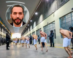 La megacárcel de El Salvador es una de las banderas más importantes del presidente de ese país, Nayib Bukele, pero el proyecto ha desatado amores y odios en el mundo. FOTO AFP