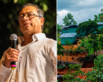 El presidente Gustavo Petro insistió que es necesario resolver los líos de tierras en Colombia para poder dar un paso seguro hacia su proyecto de ‘paz total’. FOTO EL COLOMBIANO